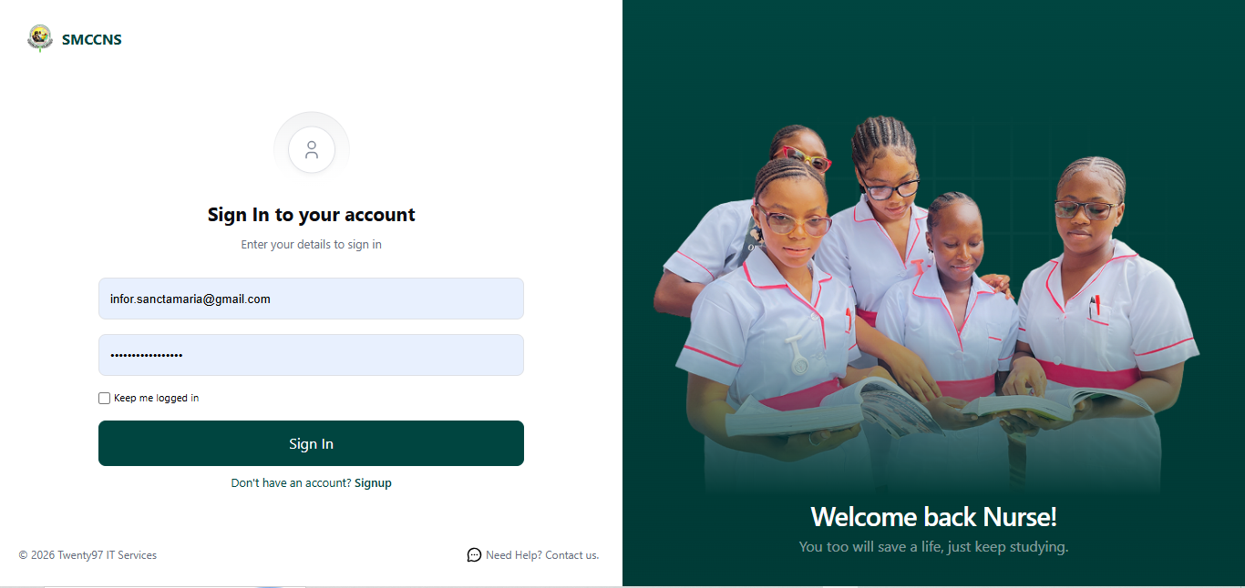 Sancta Maria School Portal